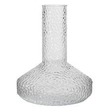 Load image into Gallery viewer, Textured Clear Vase