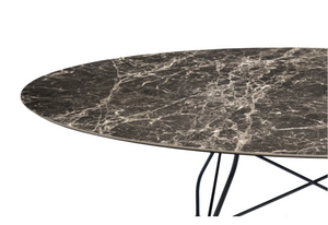 Glossy Dining Table Oval