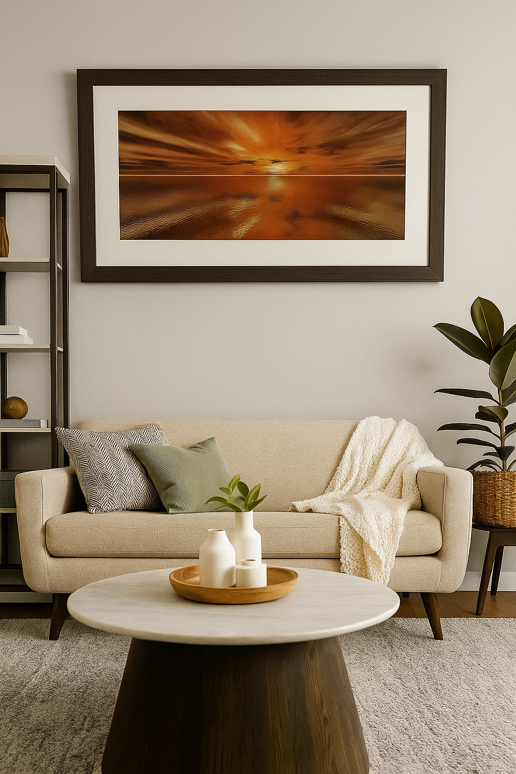Sunset Print Wall Art