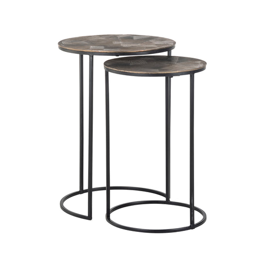 Tuareg Side Table Set of 2 - Round