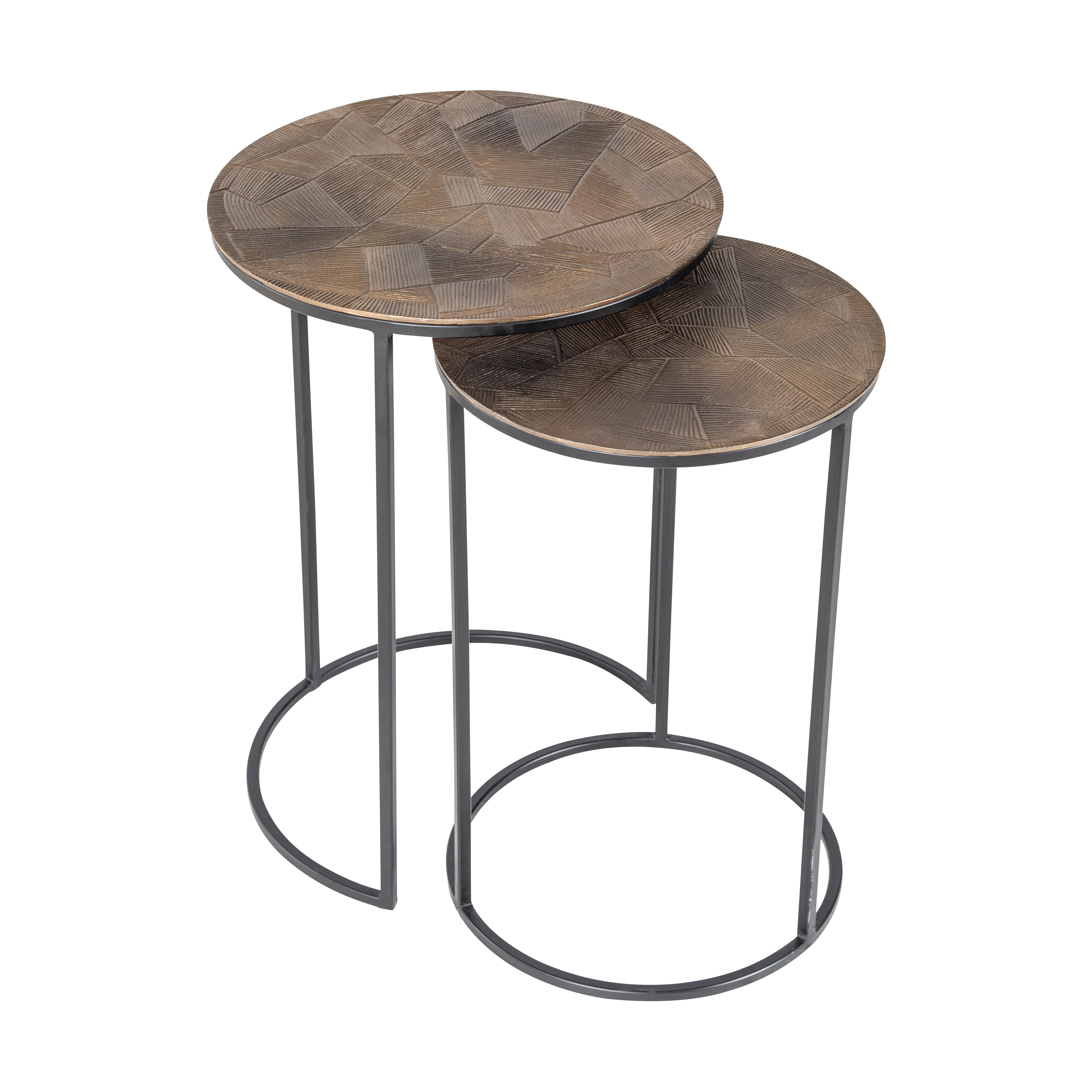 Tuareg Coffee Table Set of 2 - Round