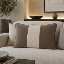 Load image into Gallery viewer, Jim Thompson - Genoa Velvet Banded Scatter Cushion
