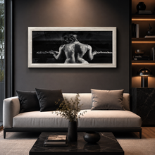 Load image into Gallery viewer, Contemplation Black and White Wall Art
