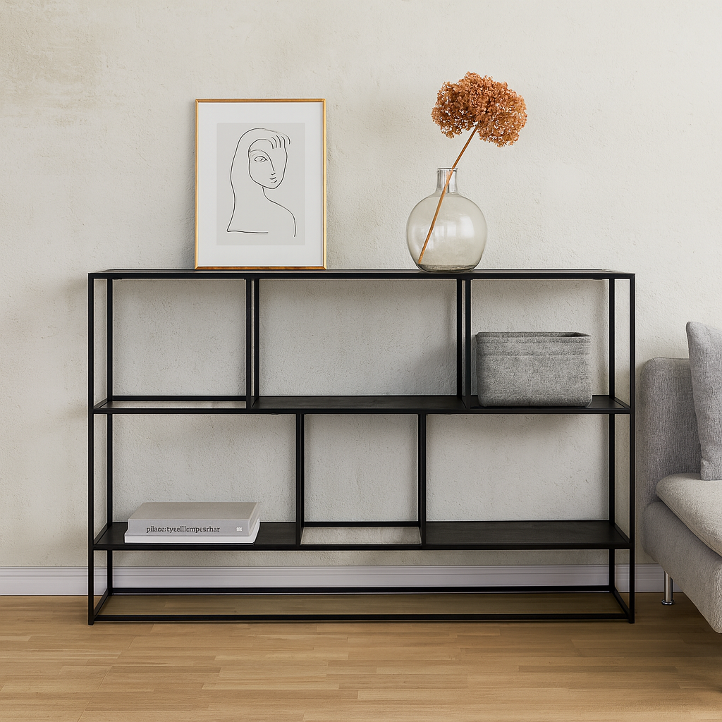 Graphite Console Table