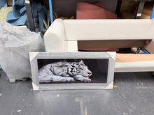 Load image into Gallery viewer, Tiger Black and White Wall Art
