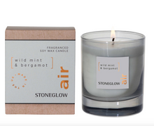 Load image into Gallery viewer, Elements Air: Wild mint and bergamot scented candle
