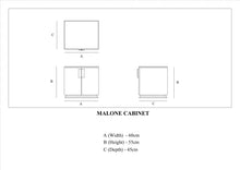 Load image into Gallery viewer, Malone Bedside Table
