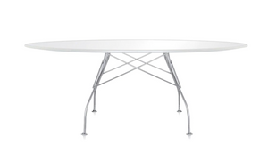Glossy Dining Table Oval